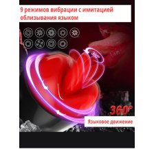 Мастурбатор с имитацией горлового минета и язычком