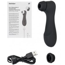 Вакуумно-волновой бесконтактный стимулятор Satisfyer Pro 2 Generation 3 Black