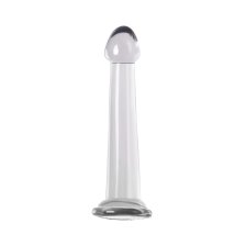 НЕРЕАЛИСТИЧНЫЙ ФАЛЛОИМИТАТОР JELLY DILDO S TOYFA BASIC, TPE, ПРОЗРАЧНЫЙ, 15,5 СМ