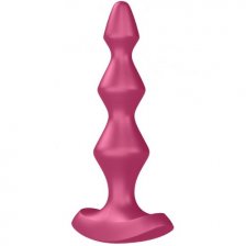 Анальная виброелочка Lolli Plug 1 Satisfyer розовая
