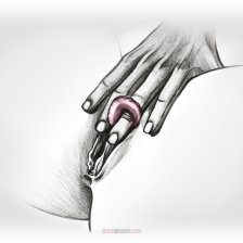 Вибрирующее кольцо на палец Gvibe Gring