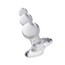 Анальная втулка Sexus Glass прозрачная