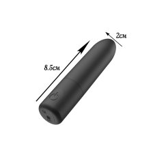Вибропуля Happy Dream, 8,5 см, USB-зарядка