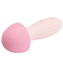 Перезаряжаемый вибромассажер Pretty Love Mushroom