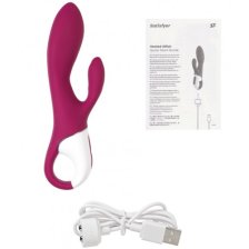 Смарт-вибратор для точки G с клиторальным стимулятором Satisfyer Heated Affair