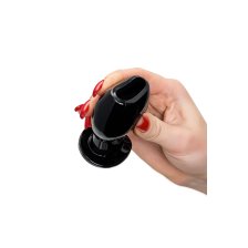 Анальная втулка TOYFA Basic S, TPE, чёрная, 6 см
