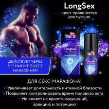 Крем LongSex для мужчин, флакон-диспенсер 20 мл