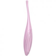 Точечный смарт-стимулятор с вибрацией Satisfyer Twirling Joy розовый
