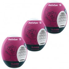 Набор яиц-мастурбаторов Satisfyer Masturbator Egg Bubble 3 шт