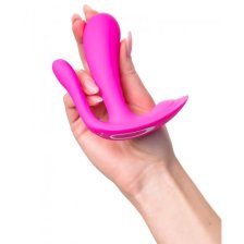 Анально-вагинальный смарт-стимулятор для ношения Satisfyer Top Secret Plus розовый