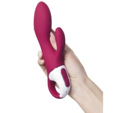 Смарт-вибратор для точки G с клиторальным стимулятором Satisfyer Heated Affair