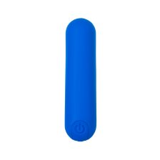 Вибропуля A-Toys NEP, силикон, синий, 8 см