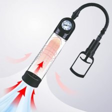 Вакуумная помпа с манометром Men Powerup