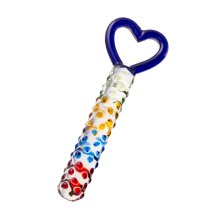 Нереалистичный фаллоимитатор Sexus Glass, стекло, прозрачный, 22,5 см