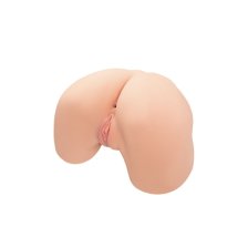 Мастурбатор реалистичный с вибрацией и ротацией ADEL 002 REAL HIPS, TPR, телесный, 24 см