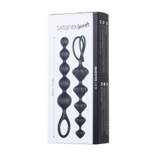 Набор анальных цепочек Satisfyer Beads, черный
