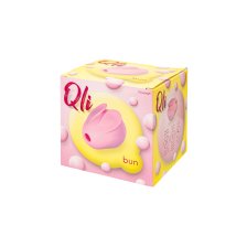 Вакуум-волновой стимулятор клитора Qli by Flovetta Bun, силикон, розовый, 6,5 см