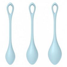 Вагинальные шарики Satisfyer Yoni Power 2 голубые