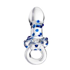 Анальная втулка Sexus Glass стекло 14 см
