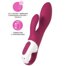 Смарт-вибратор для точки G с клиторальным стимулятором Satisfyer Heated Affair