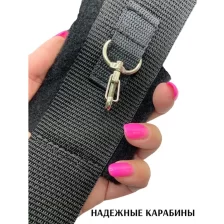 Набор для бондажа к кровати чёрный
