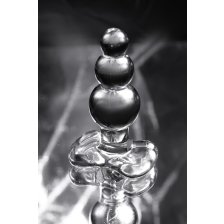 Анальная втулка Sexus Glass прозрачная