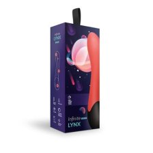 Вибратор Lynx для стимуляции точки G и подогревом алого цвета