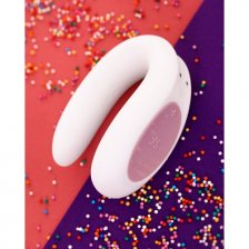 Смарт-стимулятор для пар Satisfyer Partner Double Joy белый