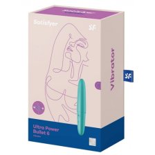 Мини вибратор Satisfyer Ultra Power Bullet 6 бирюзовый