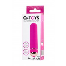 Нереалистичный вибратор A-Toys by TOYFA Mastick mini, розовый