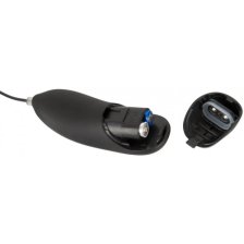 Расширяющаяся анальная пробкас вибрацией Inflatable Vibrating