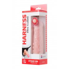 СТРАПОН НА КРЕПЛЕНИИ LOVETOY С ПОЯСОМ HARNESS, РЕАЛИСТИЧНЫЙ, NEOSKIN, 21,6 СМ