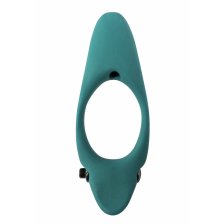 Эрекционное виброкольцо Pure Passion Stardust Green