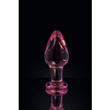 Анальная втулка Sexus Glass розовая